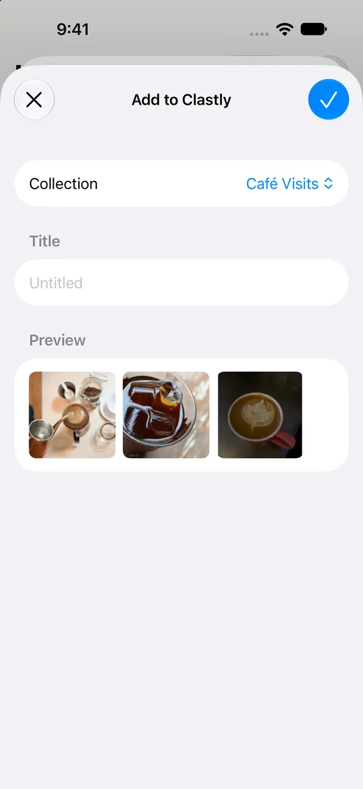 Add photos and files